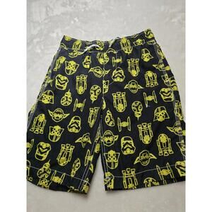 GAP Kids Star Wars Yoda Darth Vader Storm Troopers Boys (L) Swim Trunks